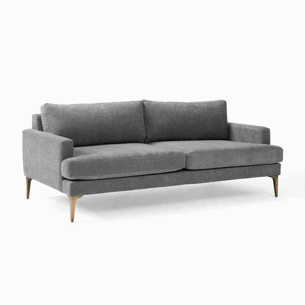 Andes Style 86-inch Modern Sofa - reference view 3 for Gulmohar Wood Works