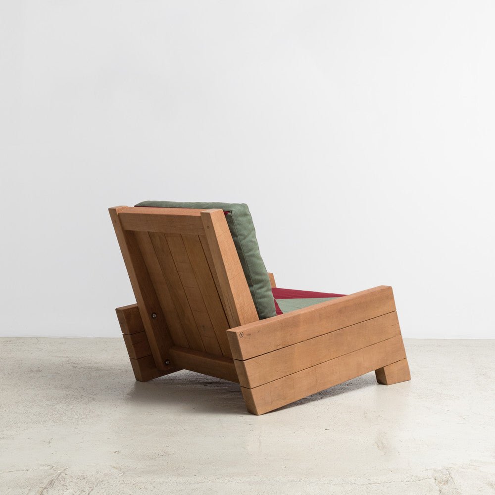 ASTURIAS Lounge Chair by Carlos Motta, 2001 - GULMOHAR WOOD WORKS - Made in Bangalore