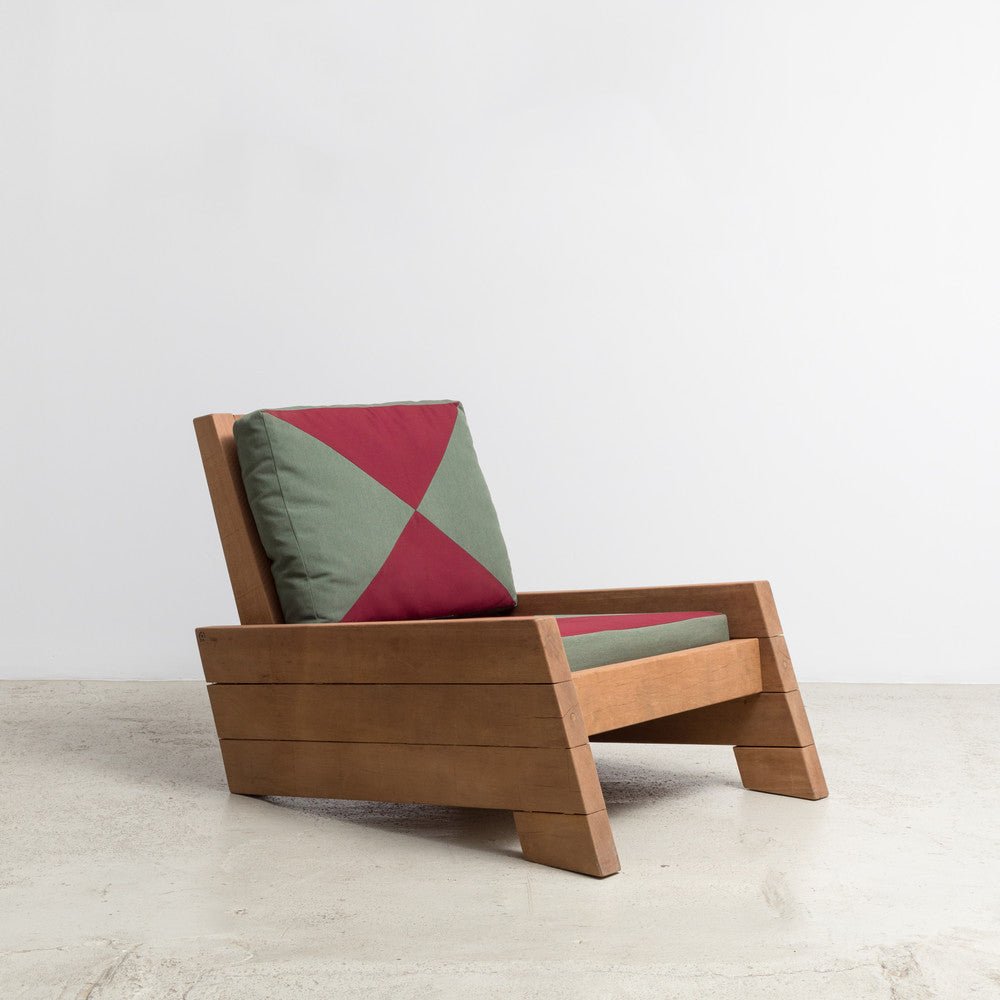 ASTURIAS Lounge Chair by Carlos Motta, 2001 - GULMOHAR WOOD WORKS - Made in Bangalore