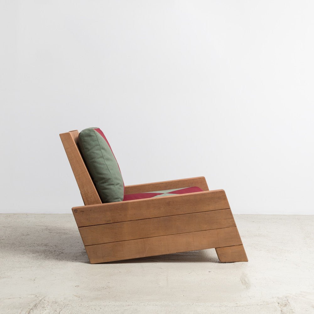 ASTURIAS Lounge Chair by Carlos Motta, 2001 - GULMOHAR WOOD WORKS - Made in Bangalore