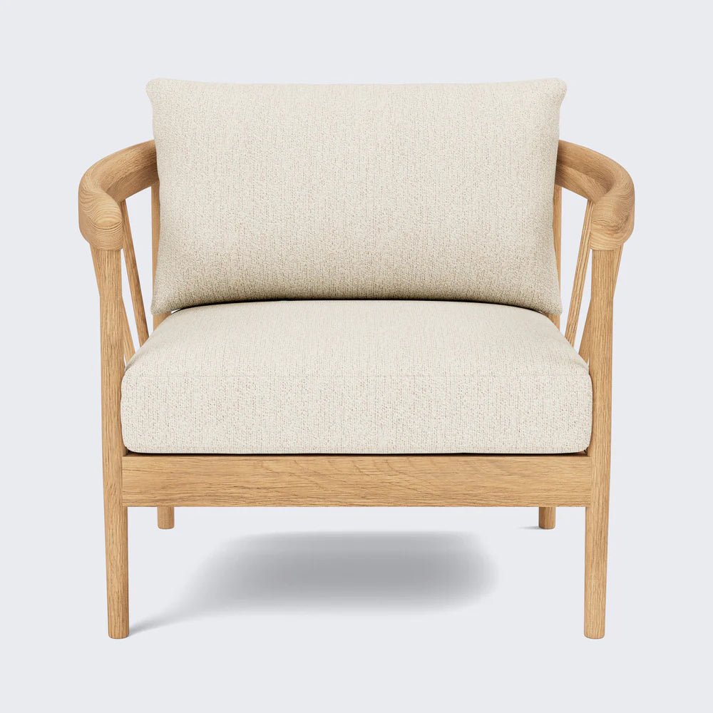 AUGUSTA ARMCHAIR - GULMOHAR WOOD WORKS - Made in Bangalore