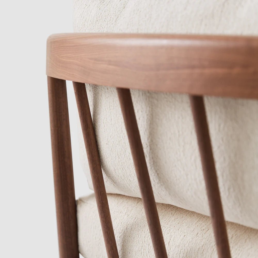 AUGUSTA ARMCHAIR - GULMOHAR WOOD WORKS - Made in Bangalore