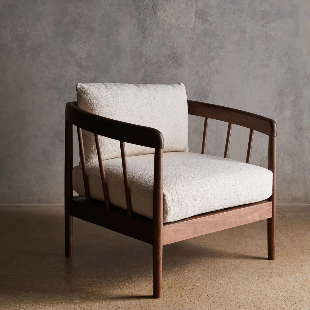 AUGUSTA ARMCHAIR - GULMOHAR WOOD WORKS - Made in Bangalore