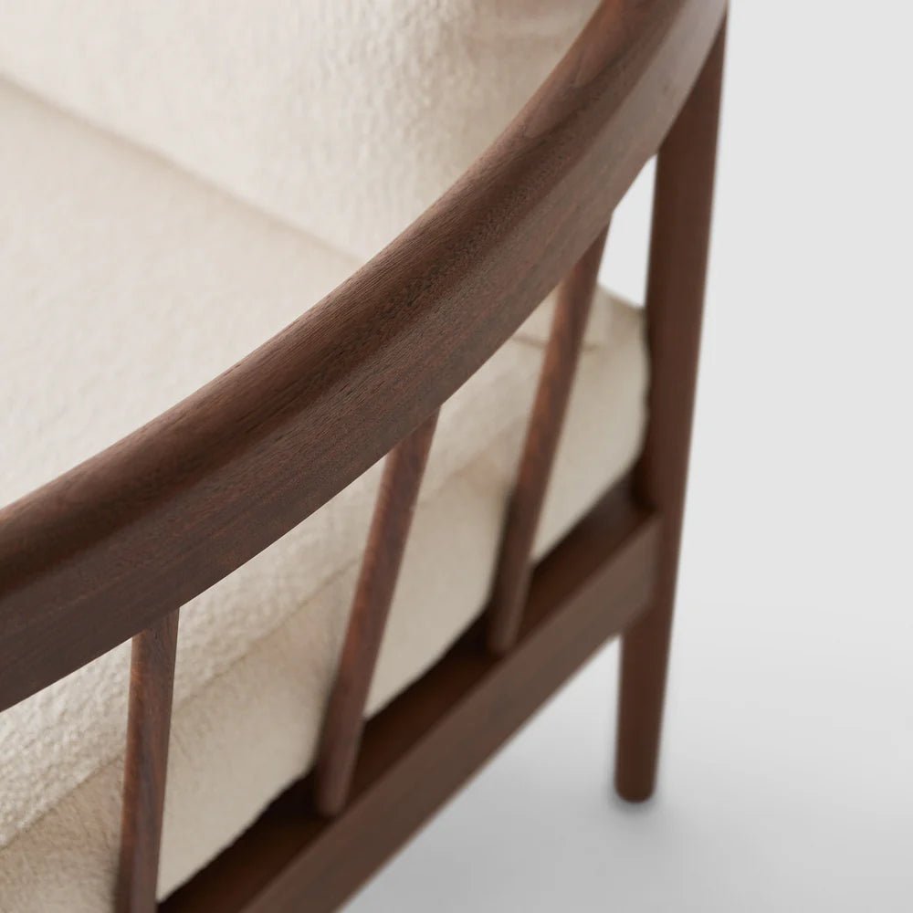 AUGUSTA ARMCHAIR - GULMOHAR WOOD WORKS - Made in Bangalore