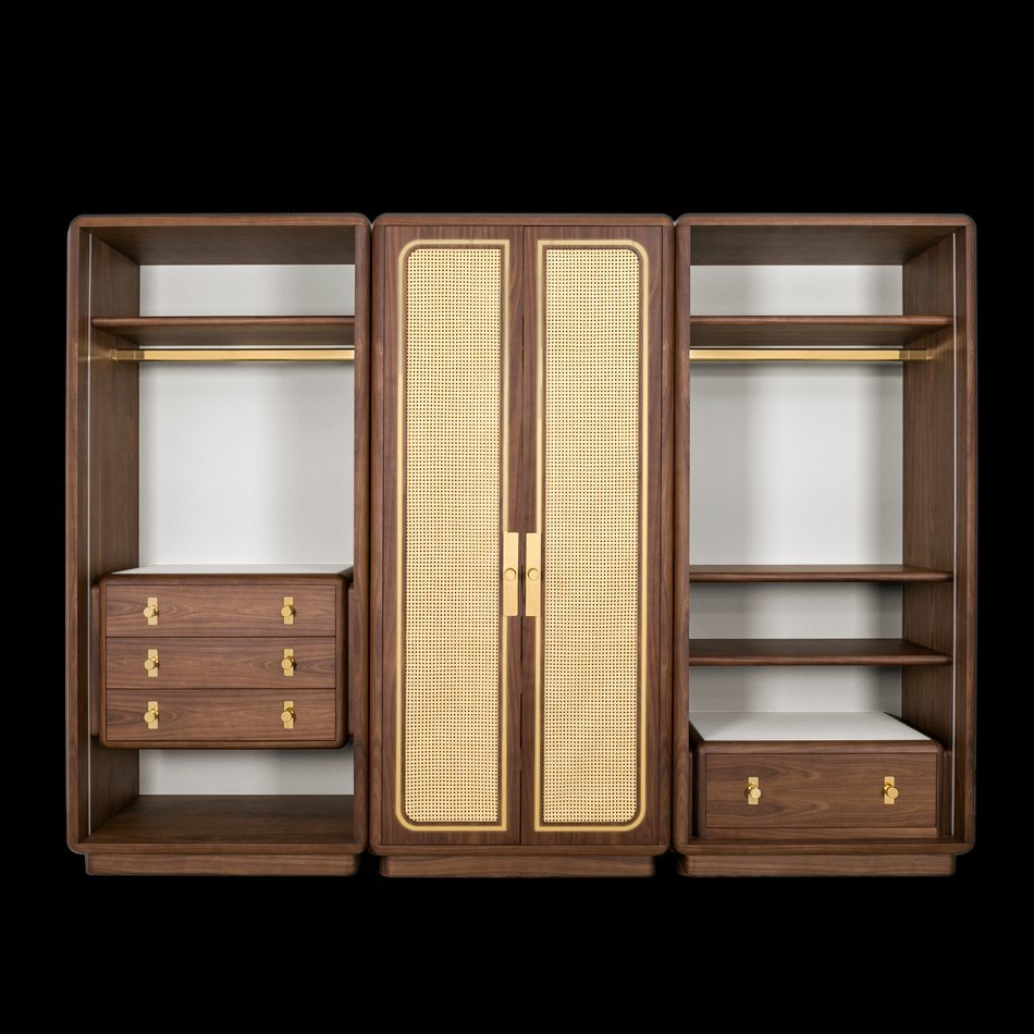 FRANCO CLOSET by Essential Home - GULMOHAR WOOD WORKS - Made in Bangalore