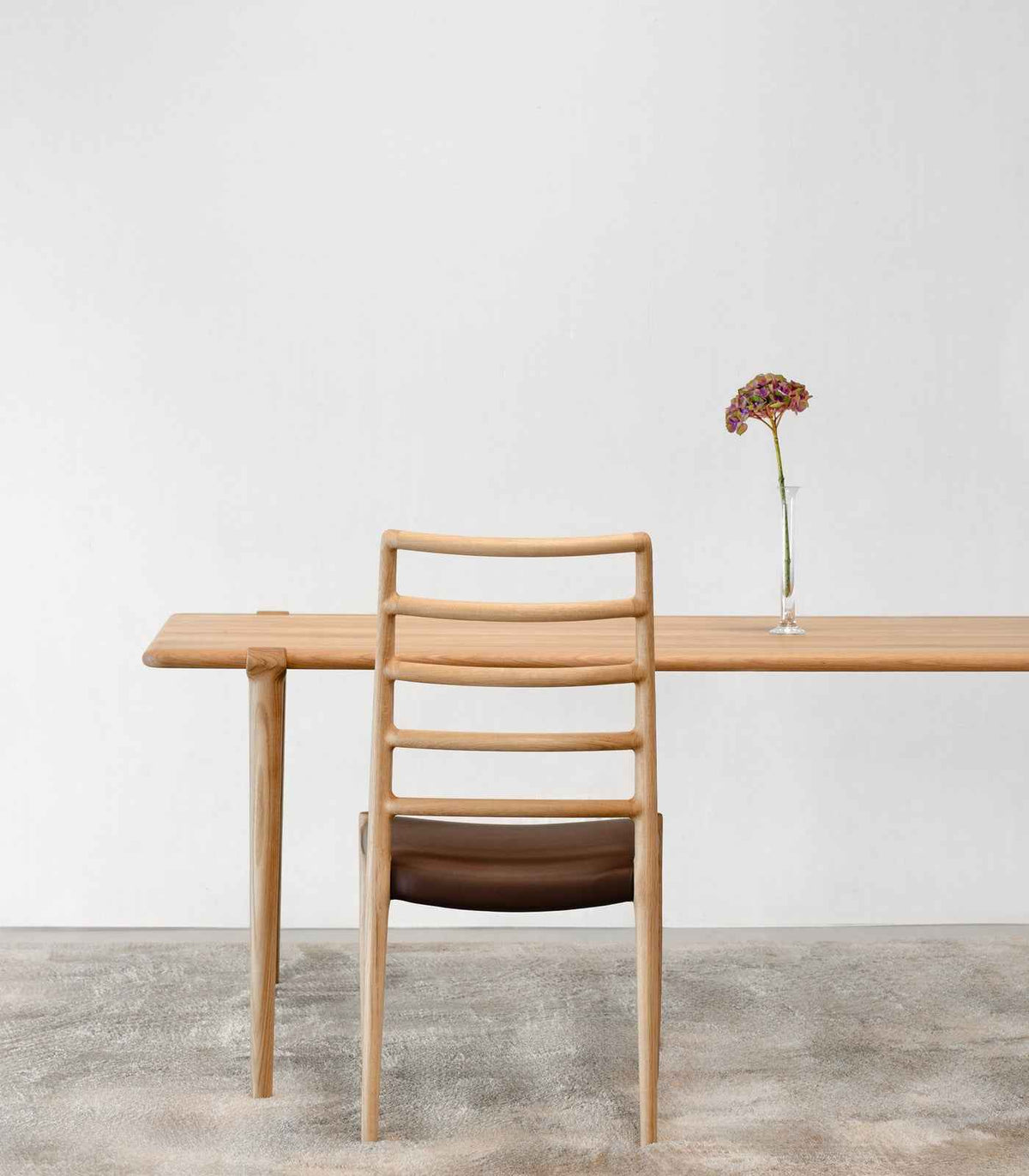 Model 82 Teak High Back Dining Chair | Niels Otto Møller Inspired
