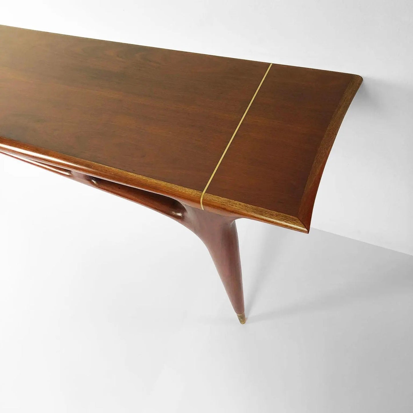 Midcentury Mexican Modernist Console by Eugenio Escudero - GULMOHAR WOOD WORKS - Made in Bangalore