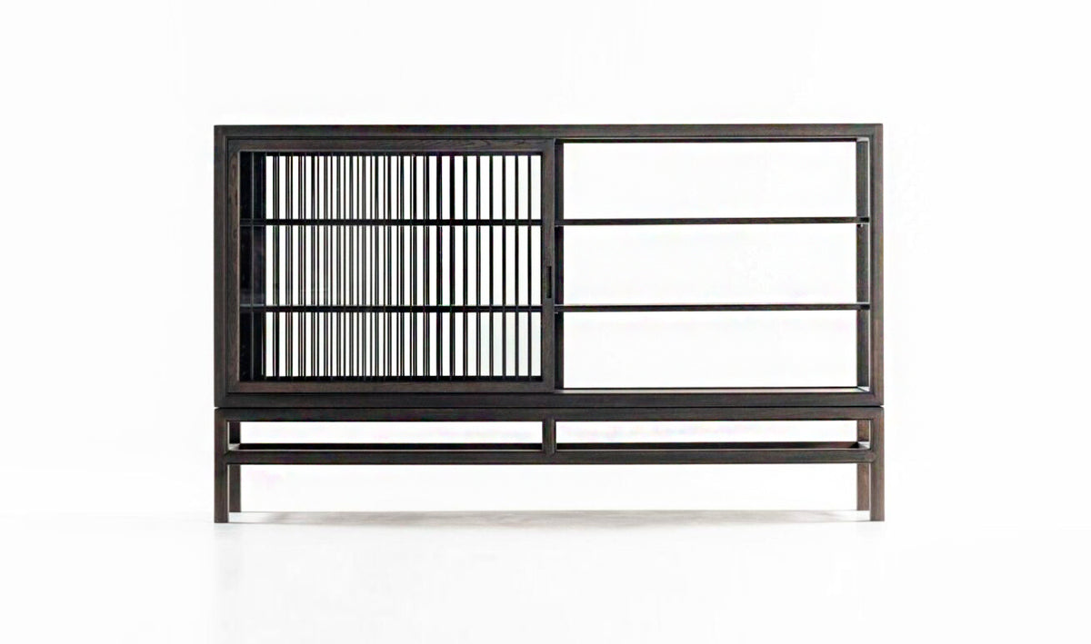 Japanese Museum Cabinet Transparency - additional view