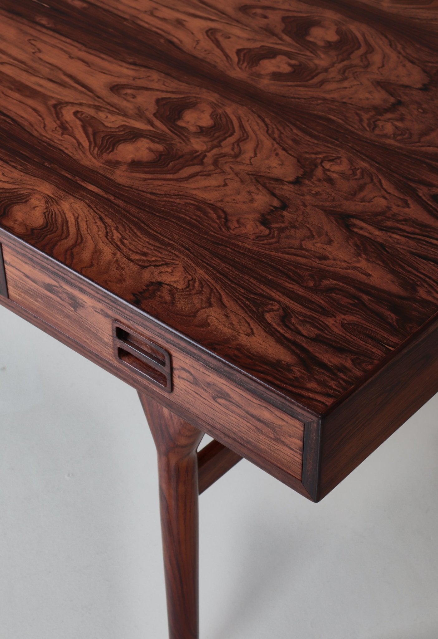 ND93 Scandinavian Modern Nanna Ditzel Desk Model by Nanna Ditzel, 1950s - GULMOHAR WOOD WORKS - Made in Bangalore