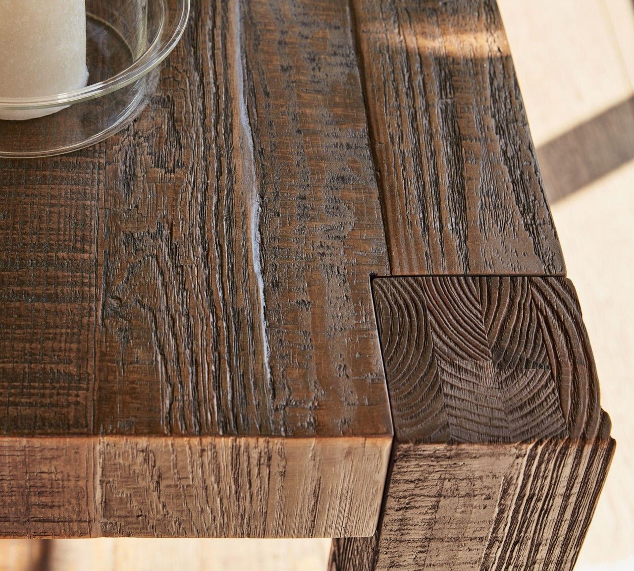 PALISADES Reclaimed Wood Console Table - GULMOHAR WOOD WORKS - Made in Bangalore
