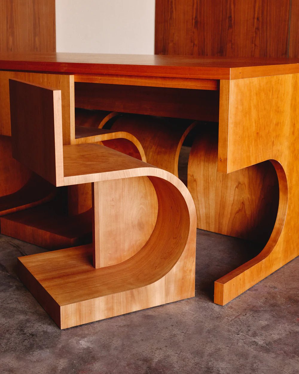 RADI Dining Table and Chairs by Willett - GULMOHAR WOOD WORKS - Made in Bangalore