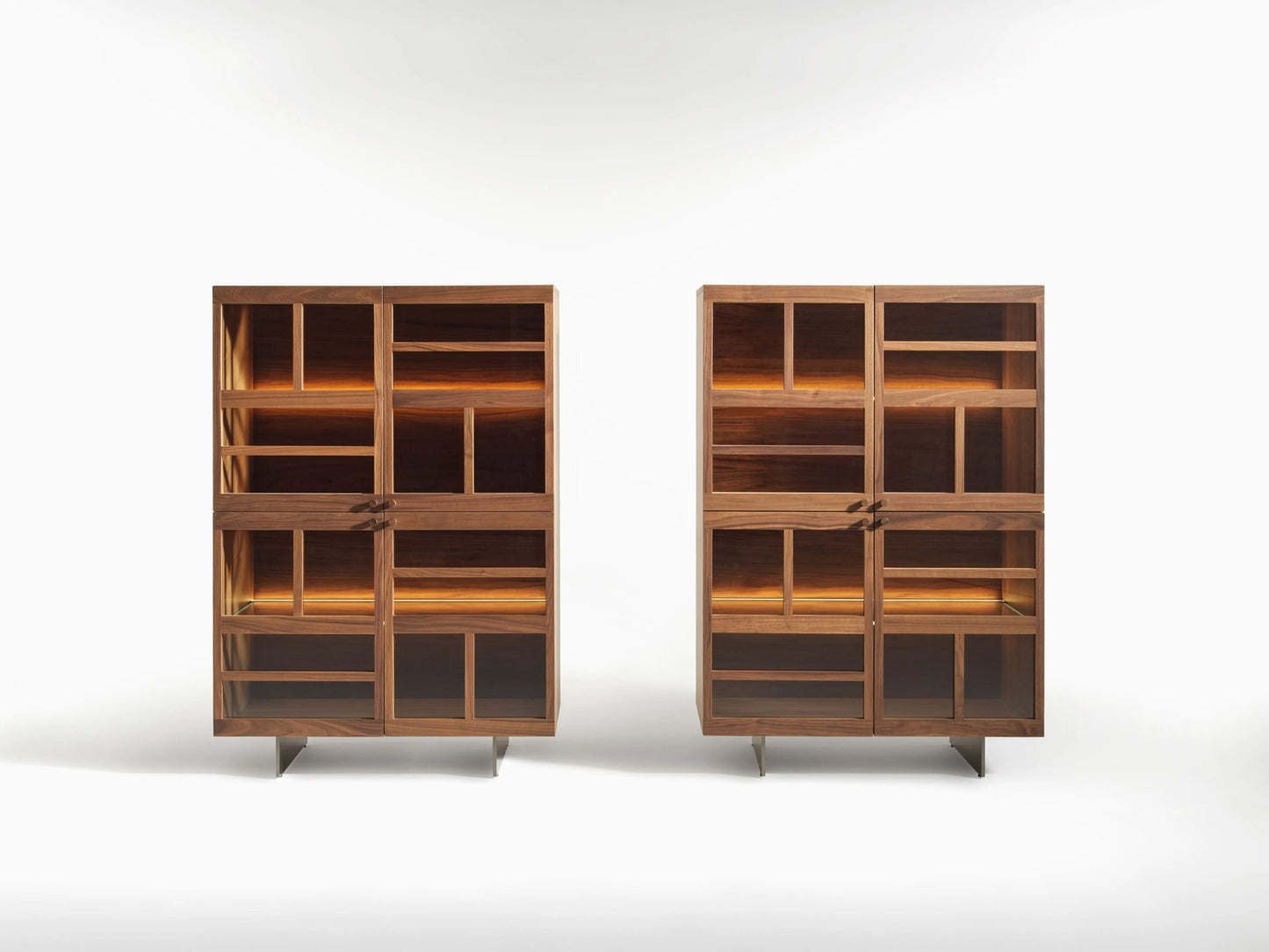 TORII Display Cabinet by Renato Zamberlan - GULMOHAR WOOD WORKS - Made in Bangalore