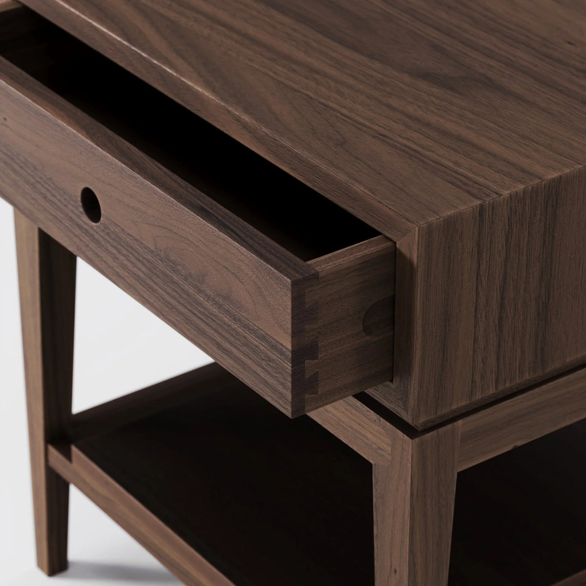 criadomudo table, original Wewood design reference, view 3; source timber shown, Gulmohar version made in teak.