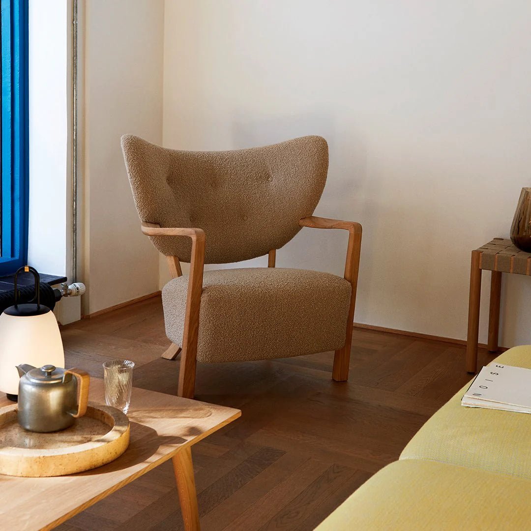WULFF Lounge Chair by JØRGEN WOLFF - GULMOHAR WOOD WORKS - Made in Bangalore