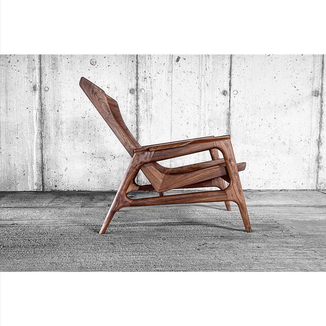 Lounge Chair No.1 by Finn Jhul - GULMOHAR WOOD WORKS - Made in Bangalore