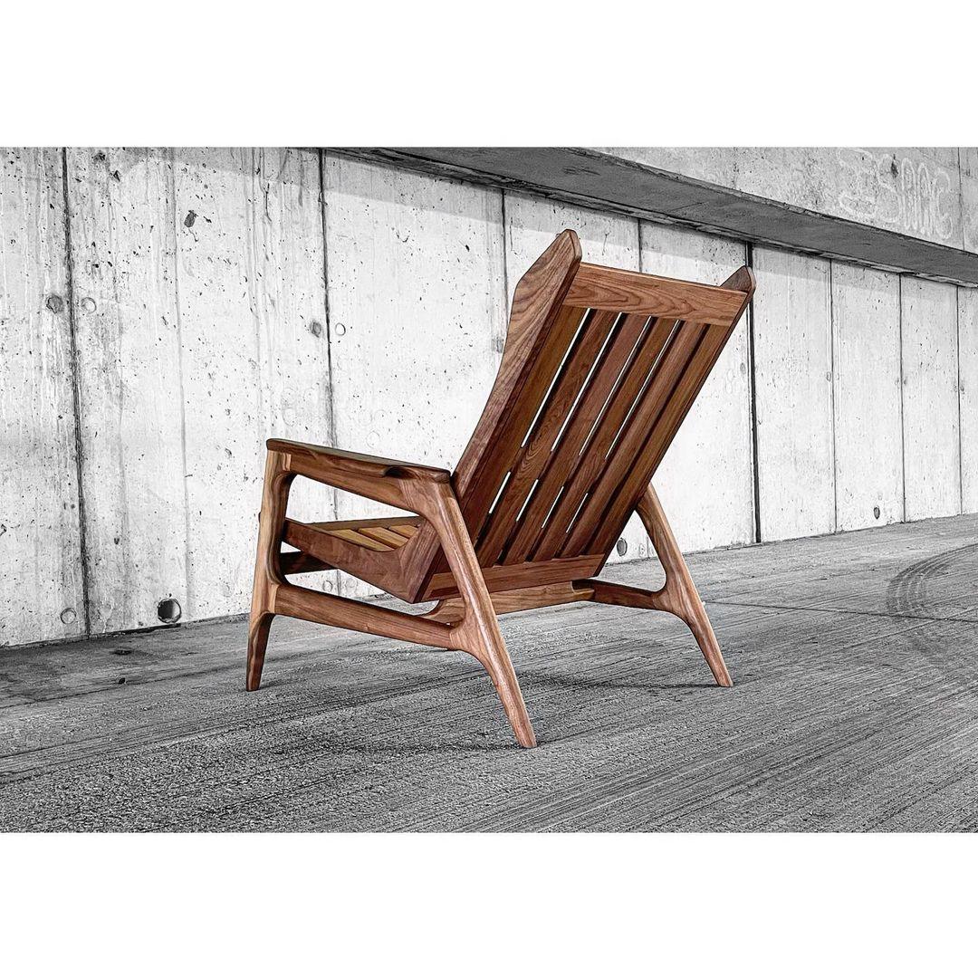 Lounge Chair No.1 by Finn Jhul - GULMOHAR WOOD WORKS - Made in Bangalore