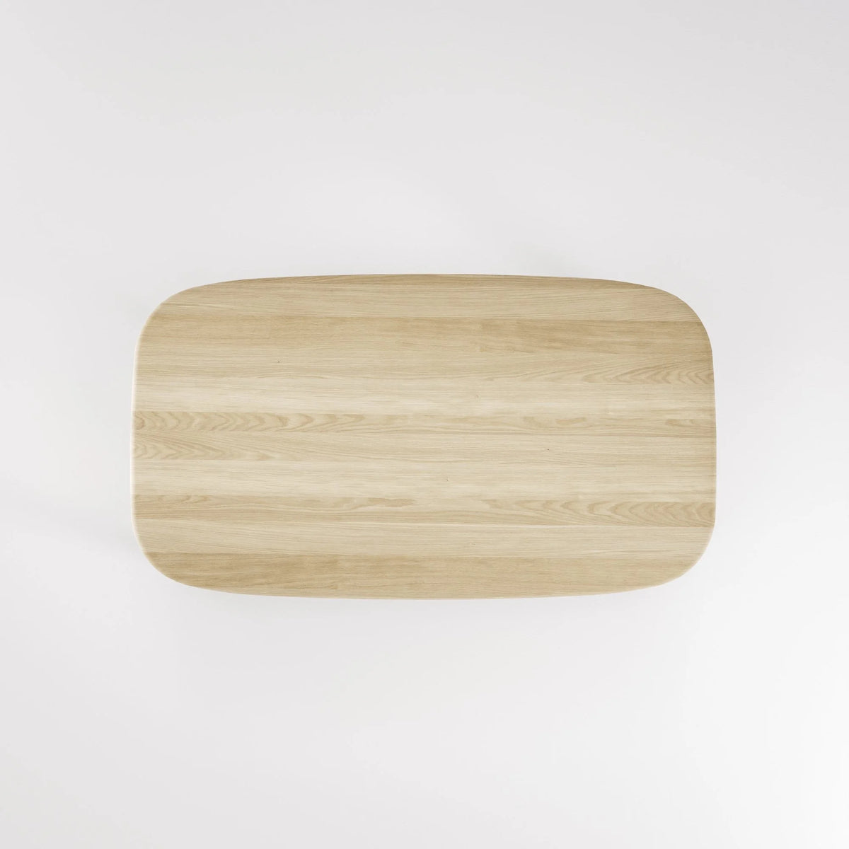 Soma by Christian Haas for Wewood, top view in original oak finish; design reference, not Gulmohar teak photography