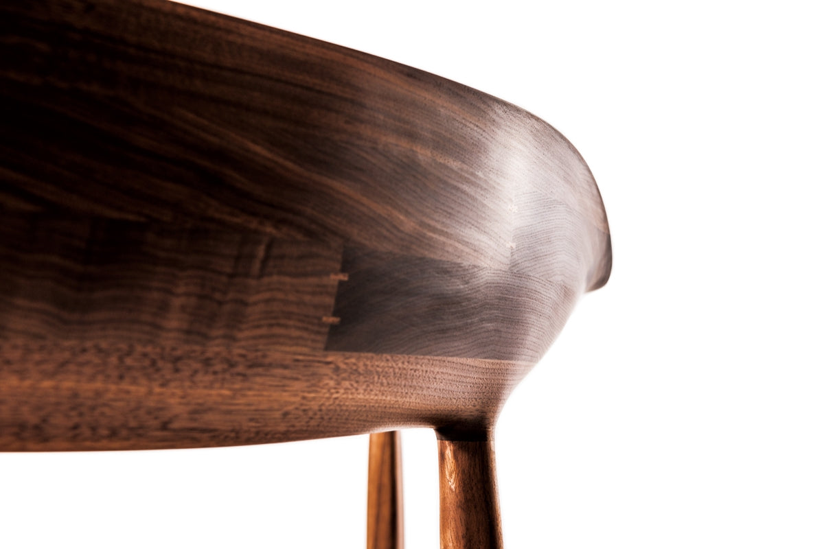 Tie chair 2020 by Shigeki Matsuoka - GULMOHAR WOOD WORKS - Made in Bangalore