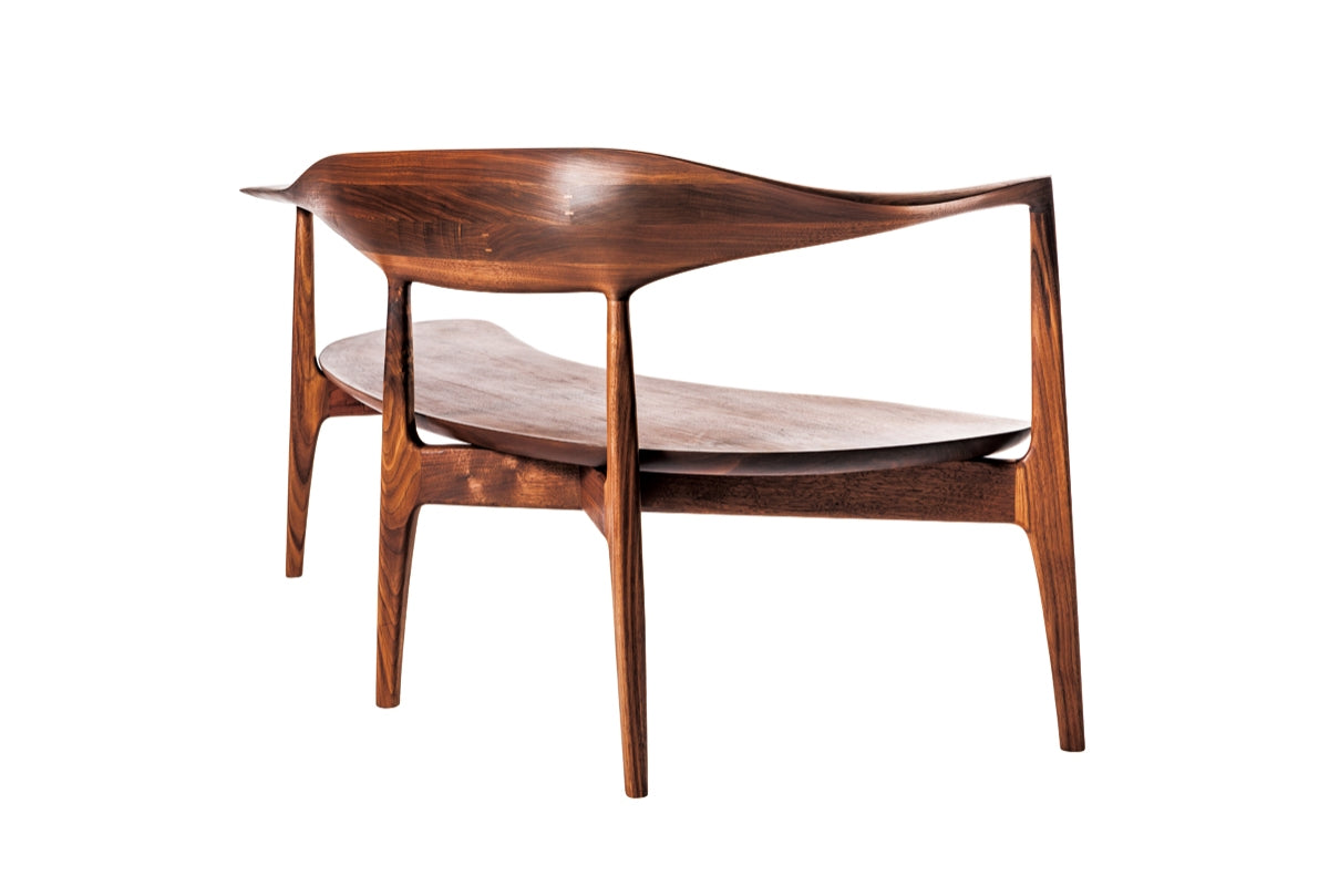 Tie chair 2020 by Shigeki Matsuoka - GULMOHAR WOOD WORKS - Made in Bangalore