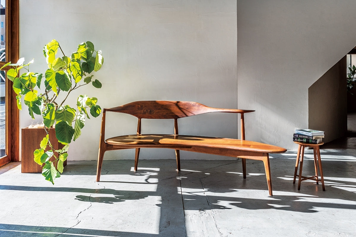 Tie chair 2020 by Shigeki Matsuoka - GULMOHAR WOOD WORKS - Made in Bangalore