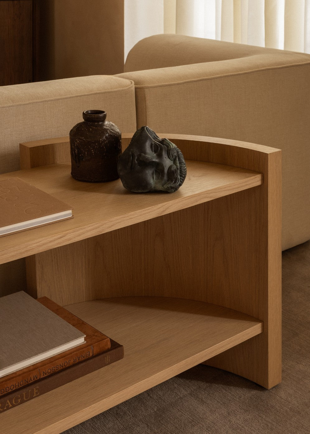 CRESCENT Shelving Unit for Audo by Colin King