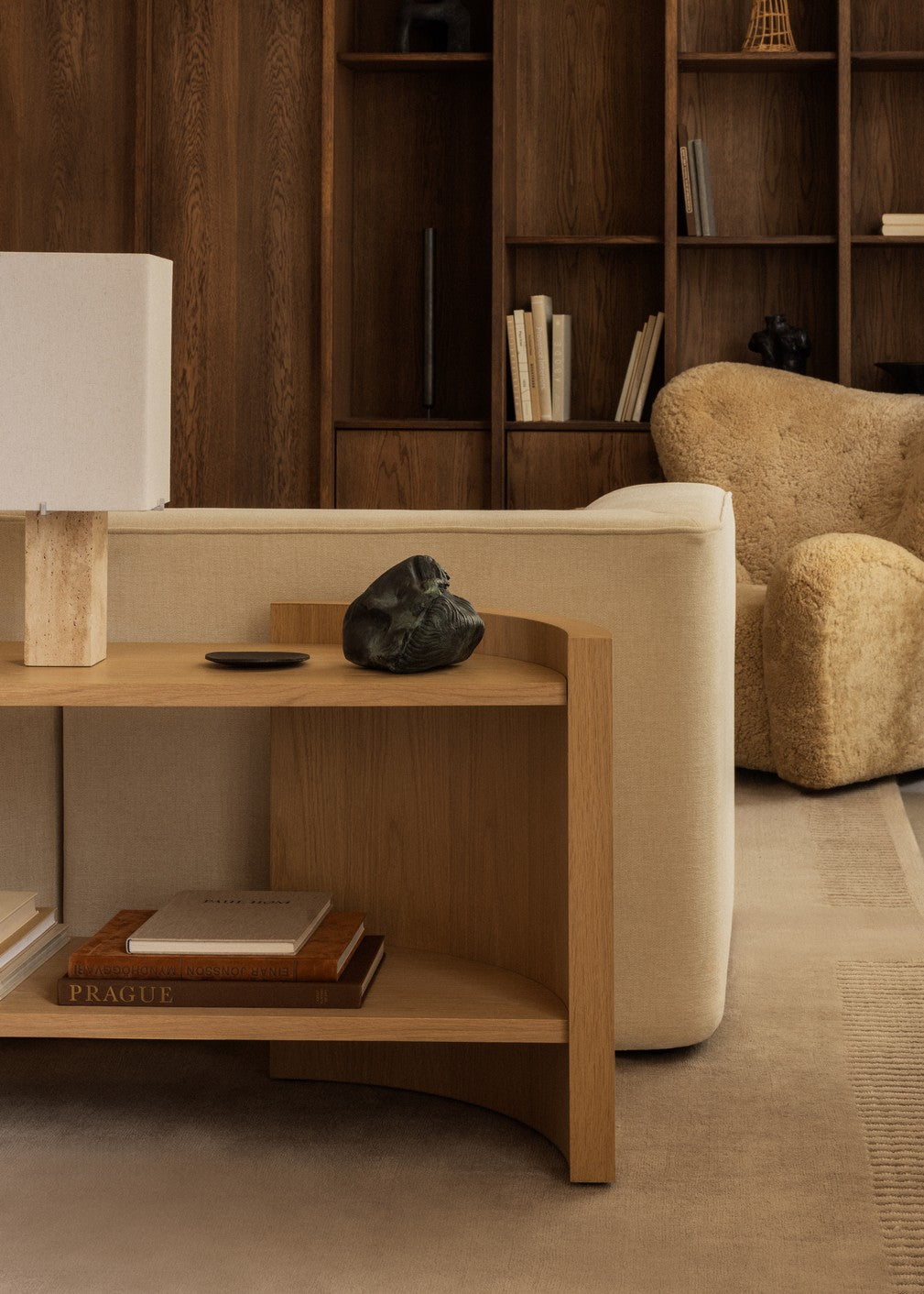 CRESCENT Shelving Unit for Audo by Colin King