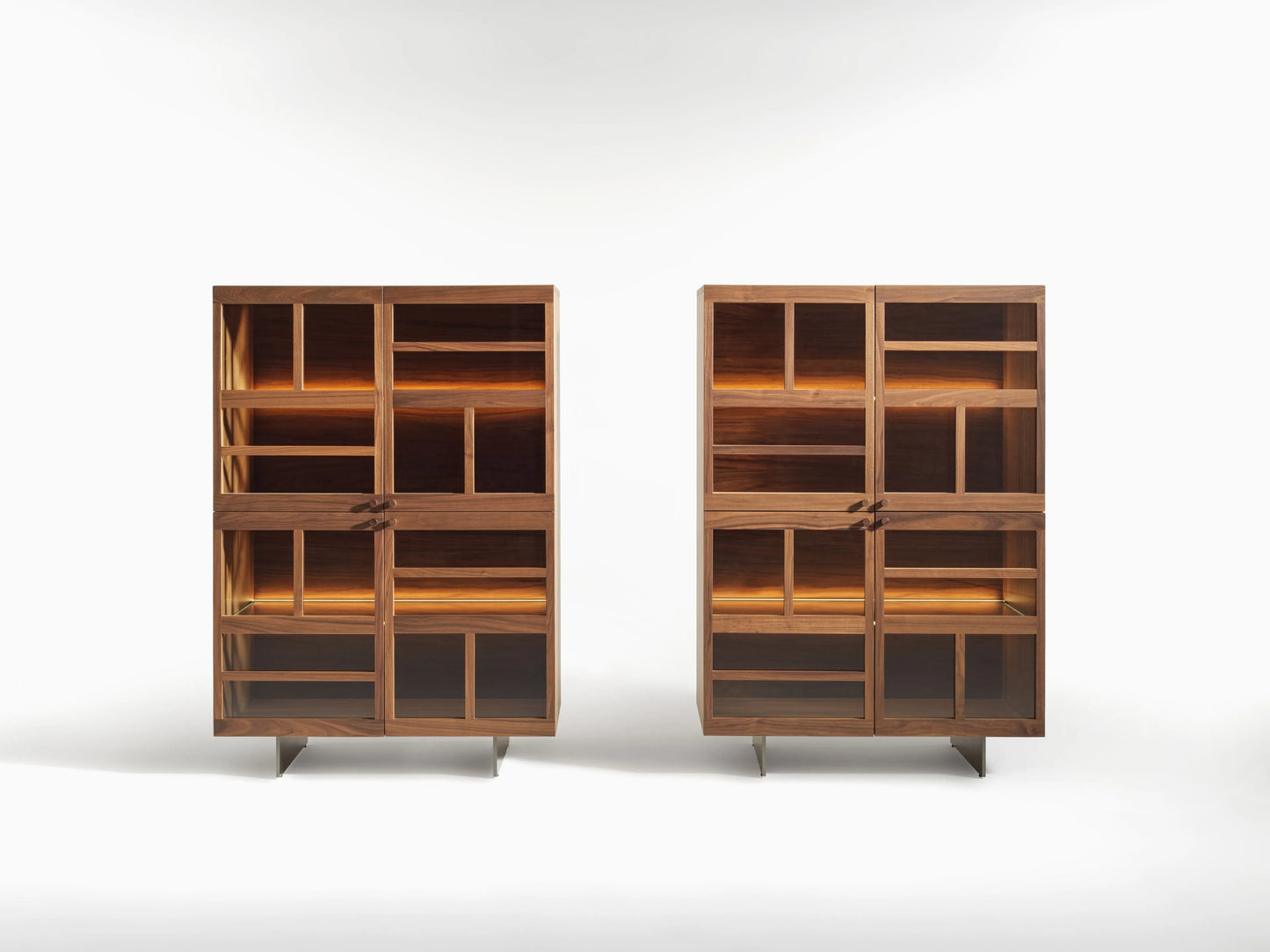 TORII Display Cabinet by Renato Zamberlan - GULMOHAR WOOD WORKS - Made in Bangalore