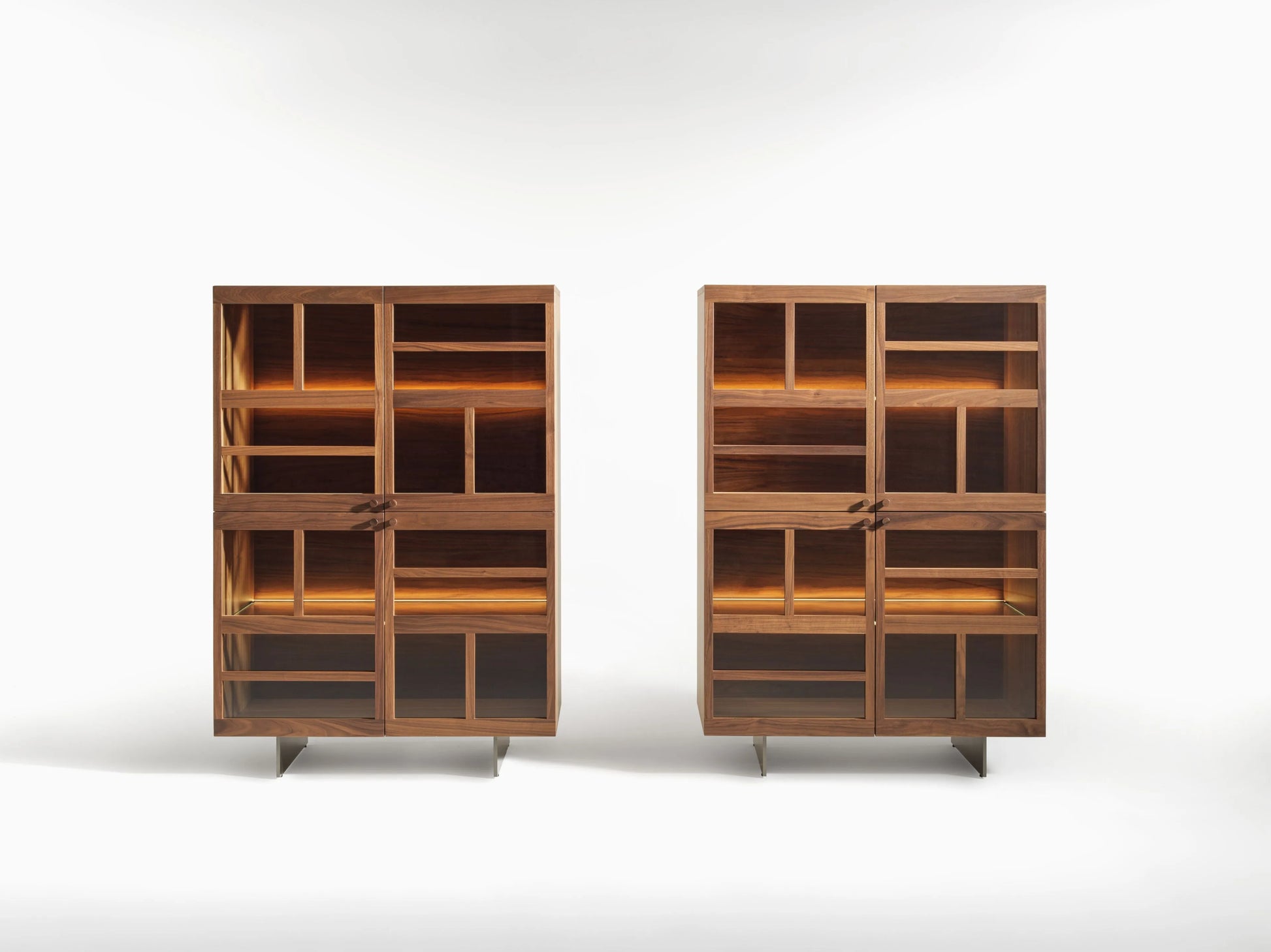 TORII Display Cabinet by Renato Zamberlan - GULMOHAR WOOD WORKS - Made in Bangalore