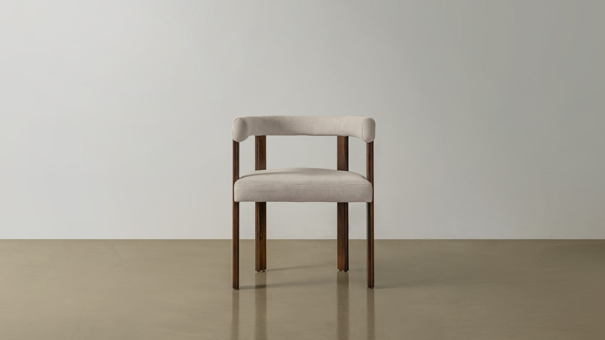 Pum Chair — main design reference; original Eastern Edition product, not Gulmohar teak photography.