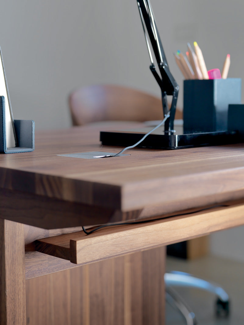 ATELIAR Desk by Kai Stania - Height Adjustable - GULMOHAR WOOD WORKS - Made in Bangalore