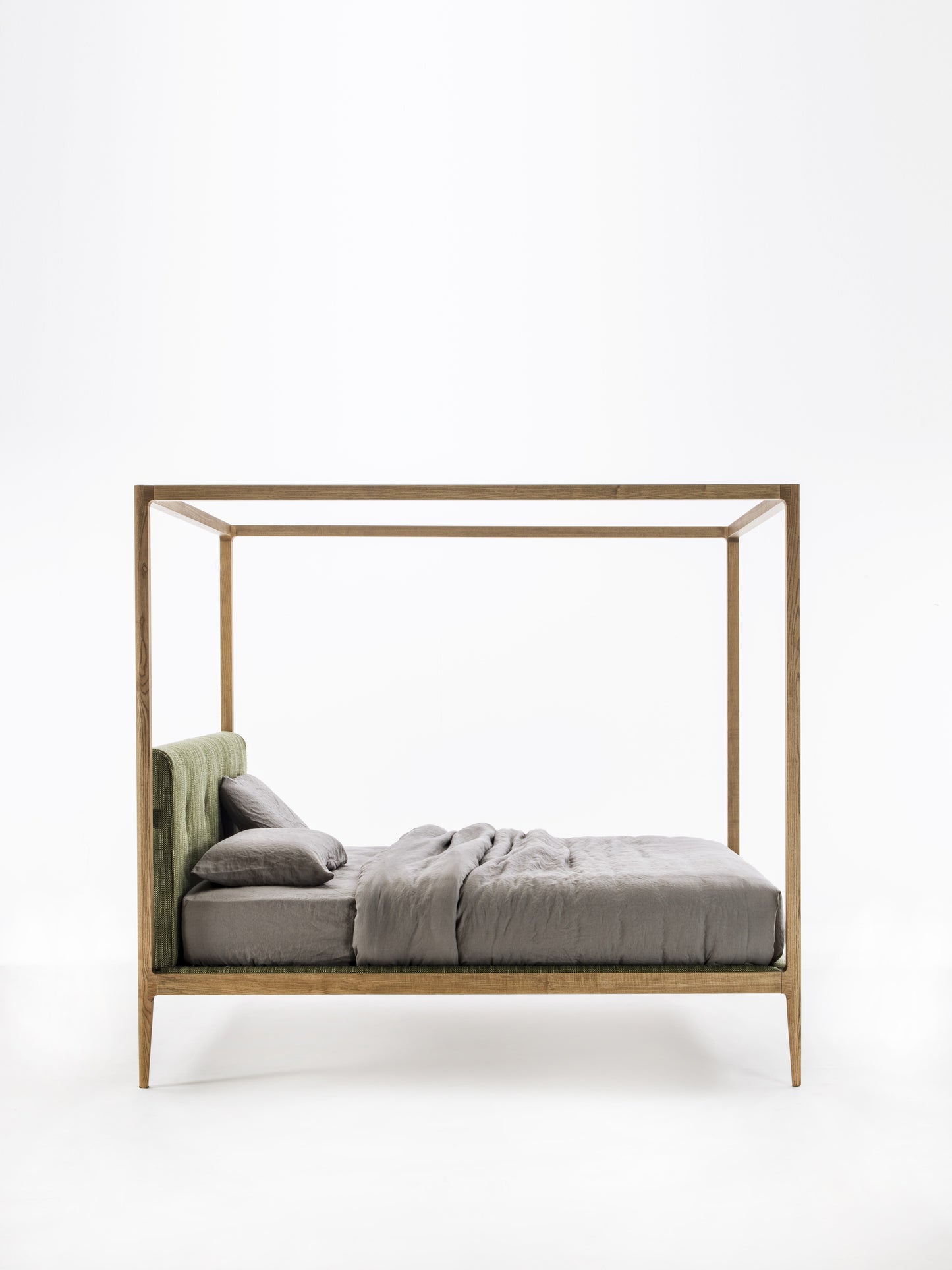 ZIGGY BALDACCHINO CANOPY BED | Solid Wood Designer Frame by Gulmohar