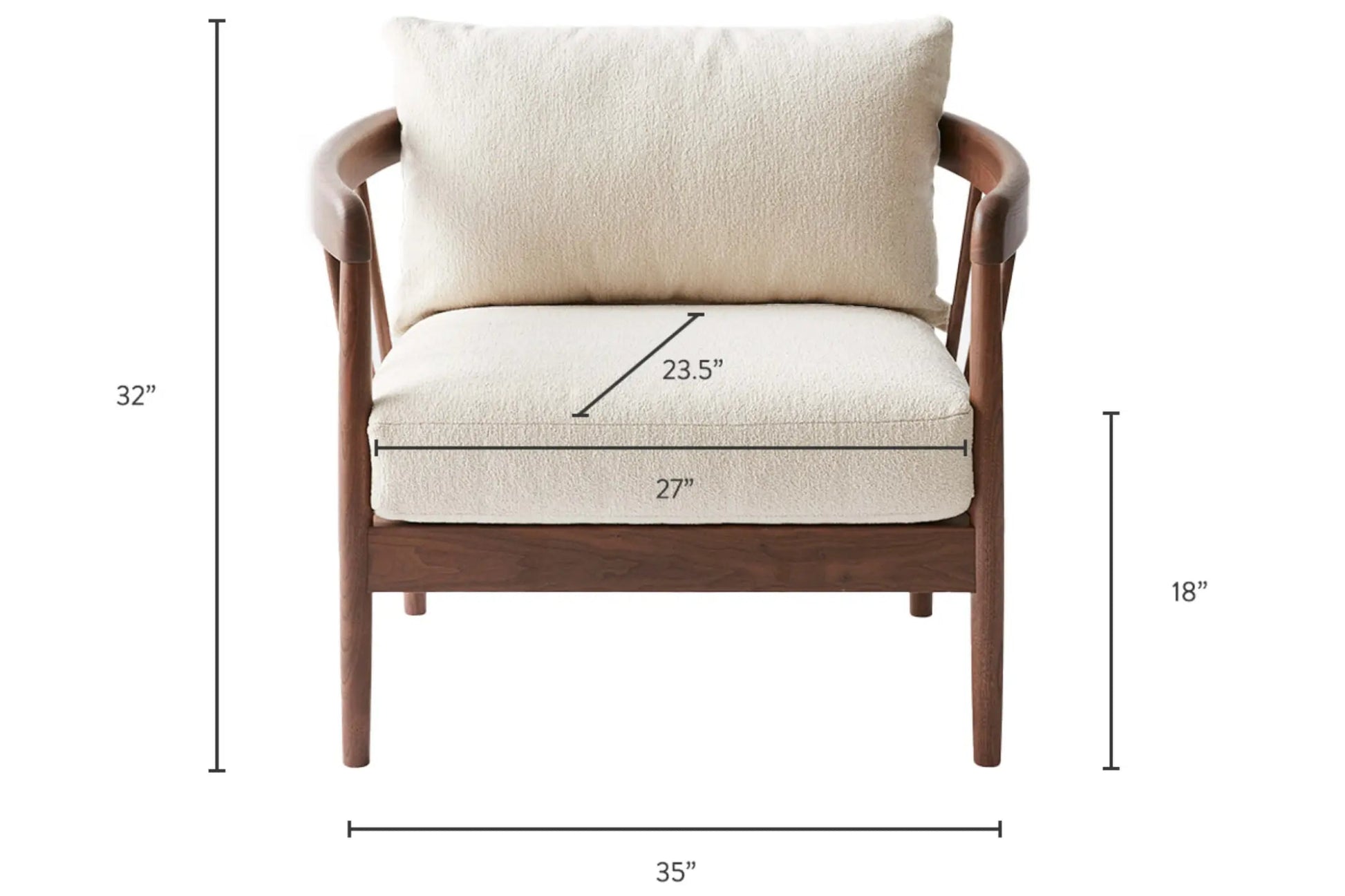 AUGUSTA ARMCHAIR - GULMOHAR WOOD WORKS - Made in Bangalore