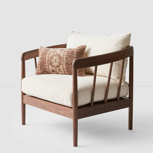 AUGUSTA ARMCHAIR - GULMOHAR WOOD WORKS - Made in Bangalore