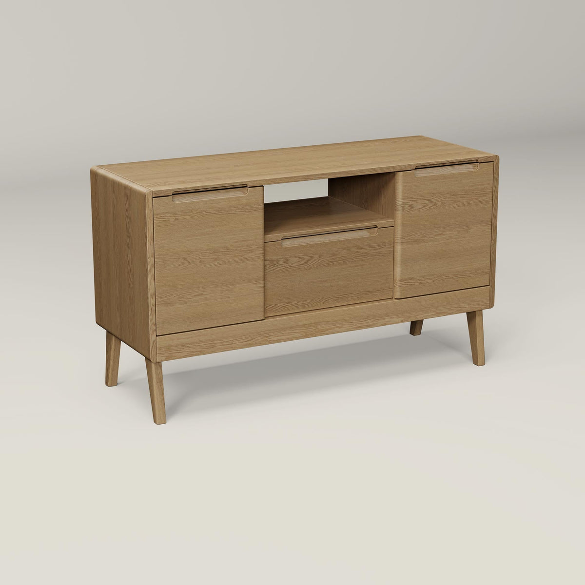 Caisson Credenza original design reference by Moss Design, view 1