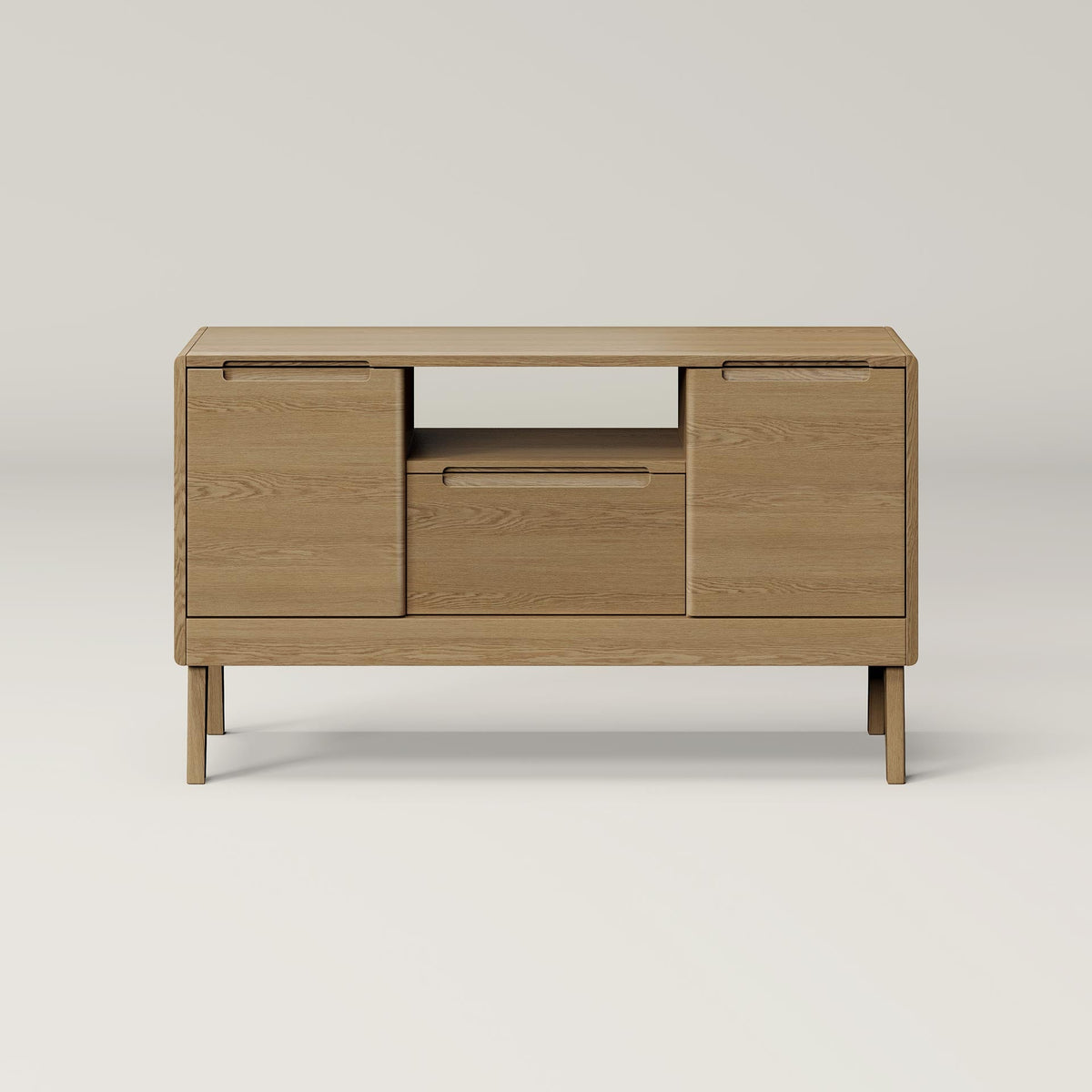 Caisson Credenza original design reference by Moss Design, view 2