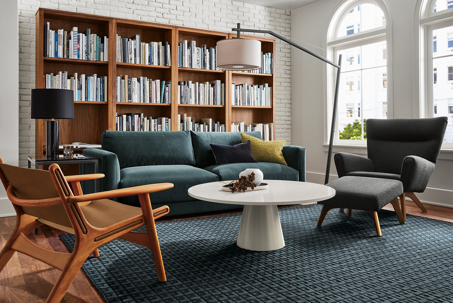 Lars Leather Lounge Chair