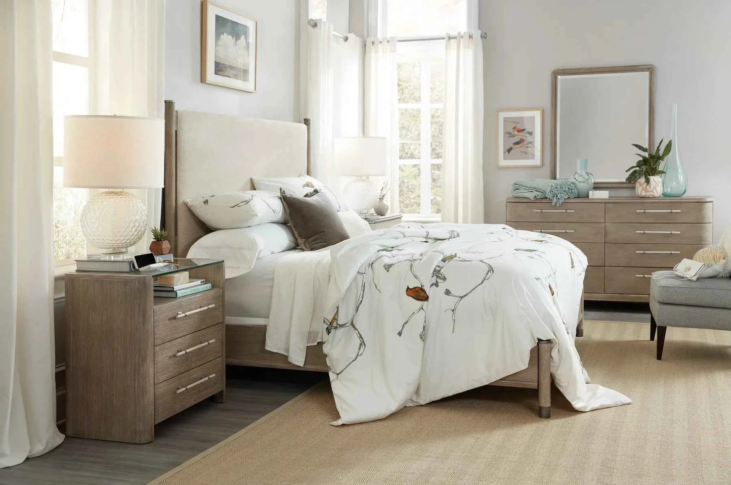 Affinity Upholstered Bed by Hooker Furniture