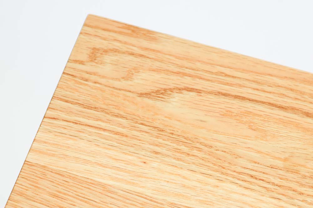 Noon Counter desk: Tabletop detail; original design reference, not Gulmohar teak finish