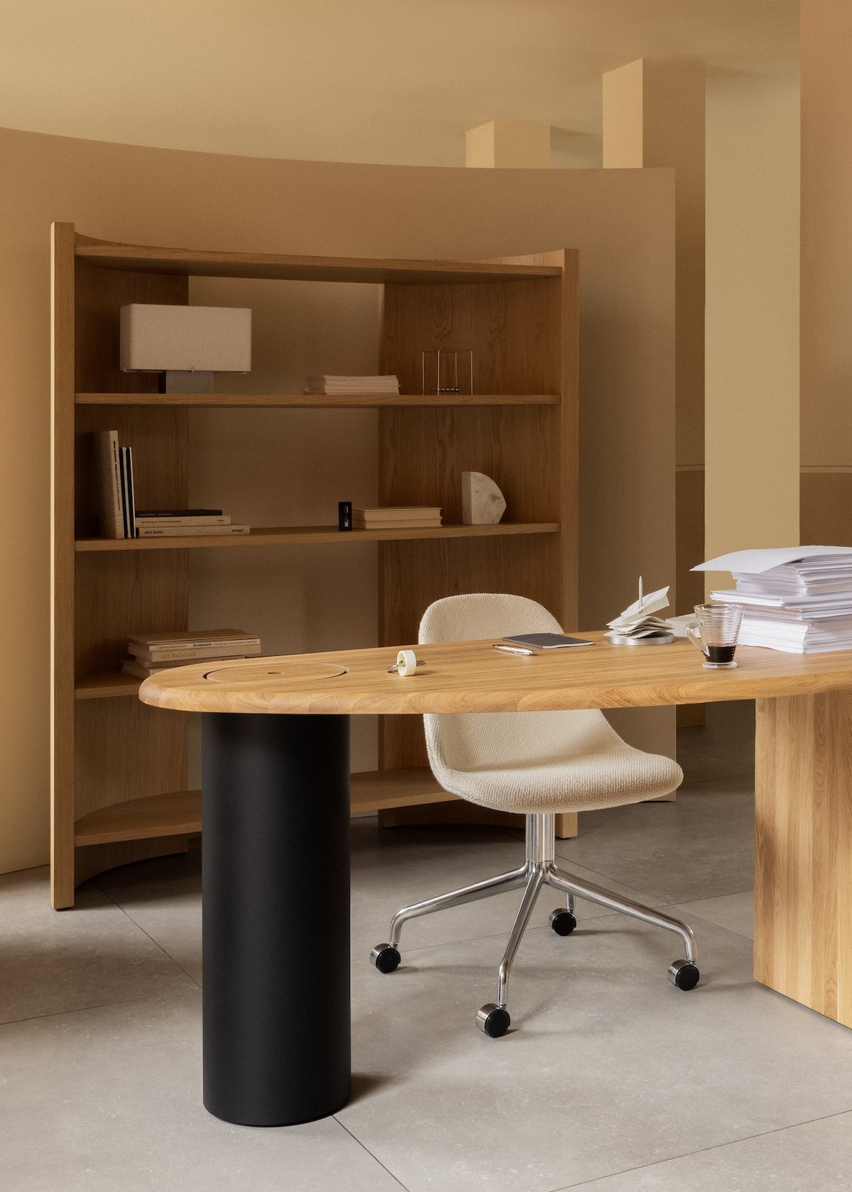 CRESCENT Shelving Unit for Audo by Colin King