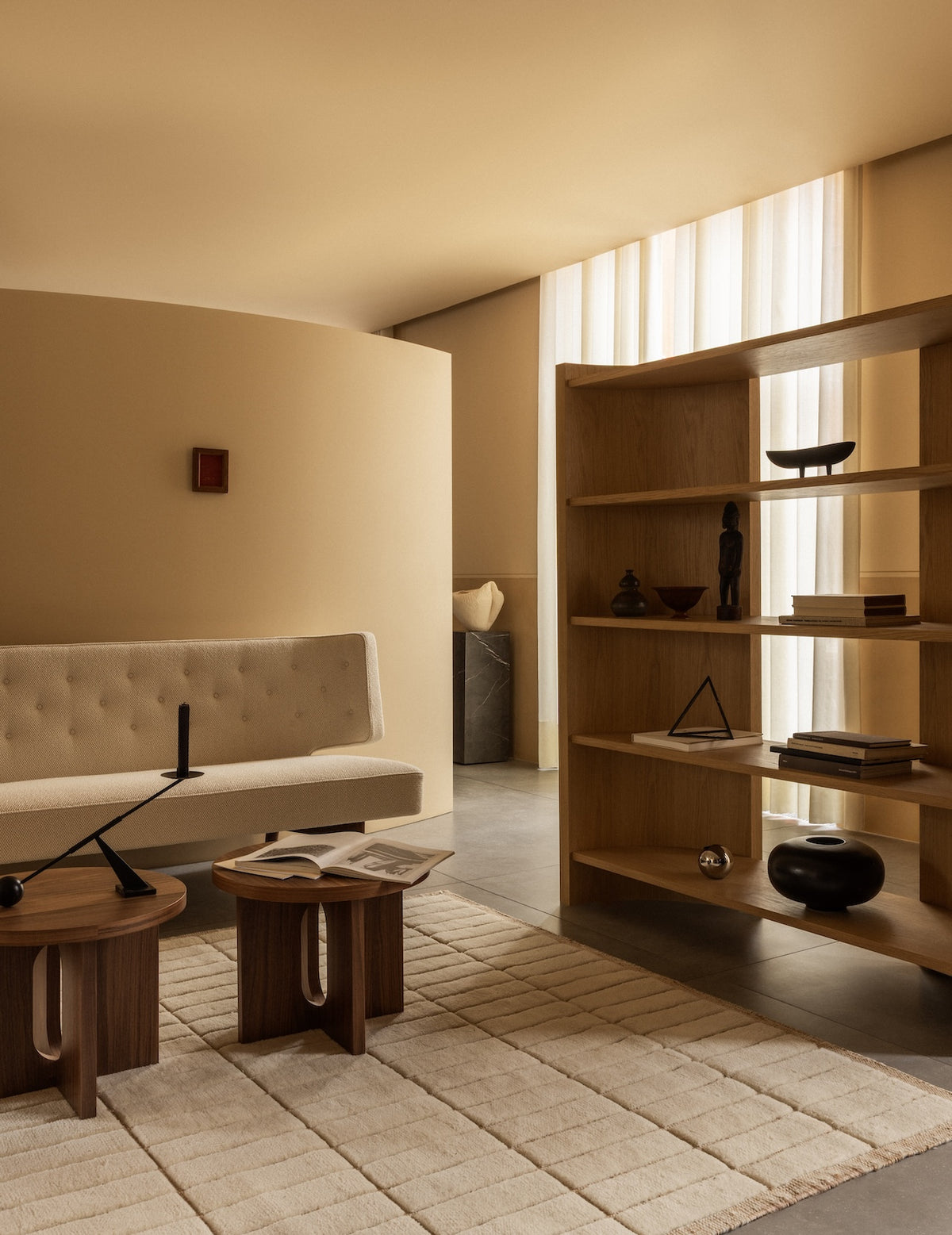 CRESCENT Shelving Unit for Audo by Colin King