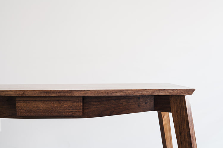 Culpepper Desk — alternate view; original Kendrick Anderson design reference, not a Gulmohar teak product photograph