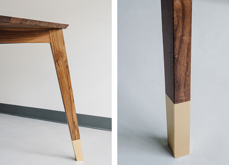 Culpepper Desk — joinery and detail view; original Kendrick Anderson design reference, not a Gulmohar teak product photograph