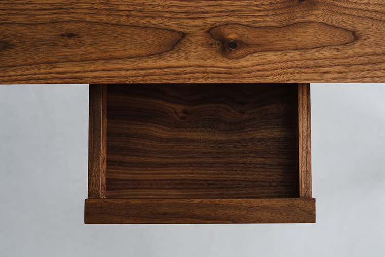 Culpepper Desk — additional detail view; original Kendrick Anderson design reference, not a Gulmohar teak product photograph
