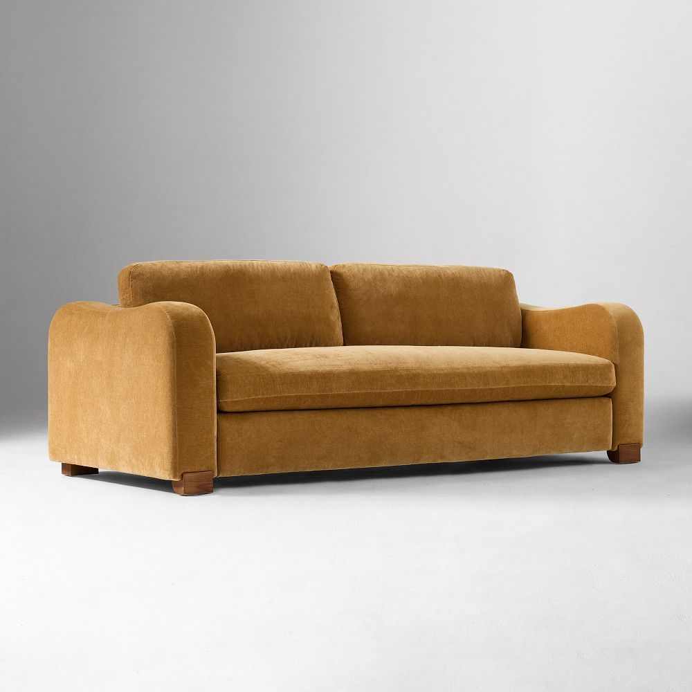 Curved Arm Custom Sofa - reference view 3 for Gulmohar Wood Works