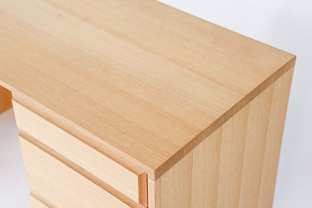 ac-cent board Smart desk I type one side chest: Furniture detail; original design reference, not Gulmohar teak finish