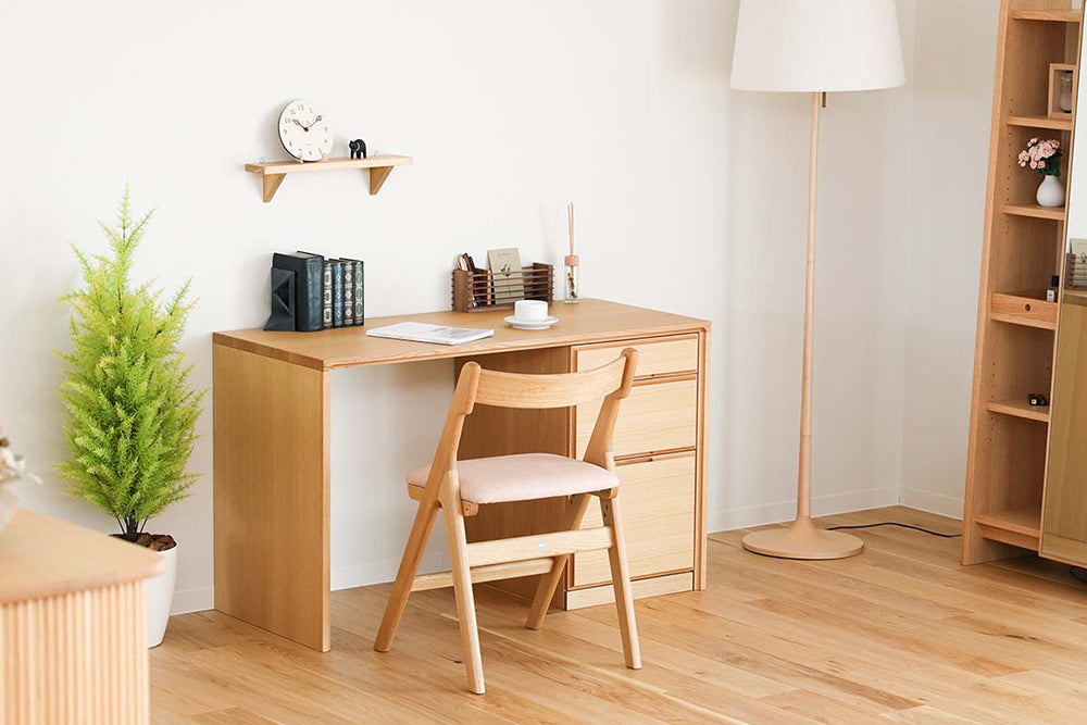 ac-cent board Smart desk I type one side chest: Alternate design reference; original design reference, not Gulmohar teak finish