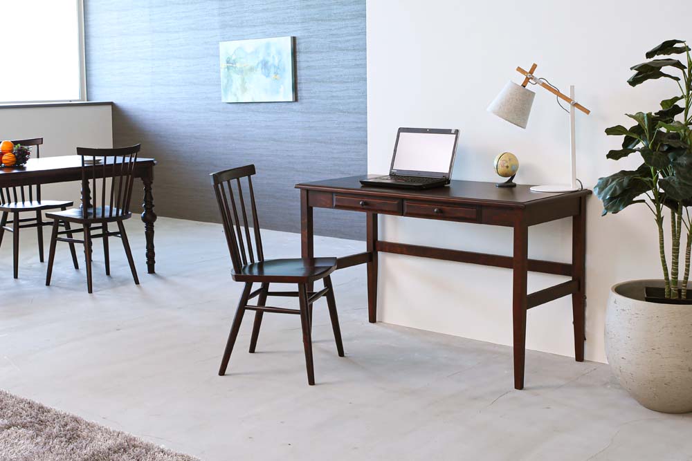 Hokkai Desk: Overall design reference; original design reference, not Gulmohar teak finish