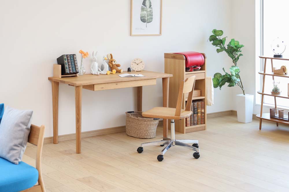 Forest words Desk: Overall design reference; original design reference, not Gulmohar teak finish