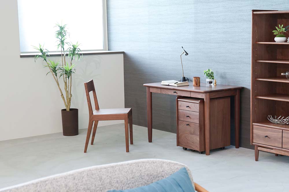 JAM Desk: Overall design reference; original design reference, not Gulmohar teak finish