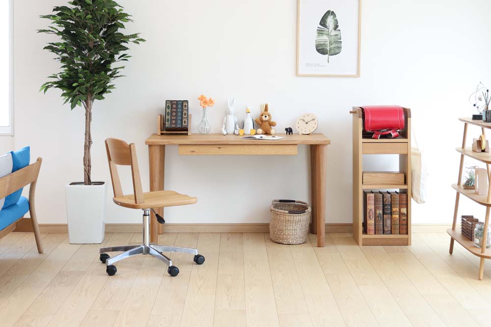 Forest words Desk: Alternate design reference; original design reference, not Gulmohar teak finish